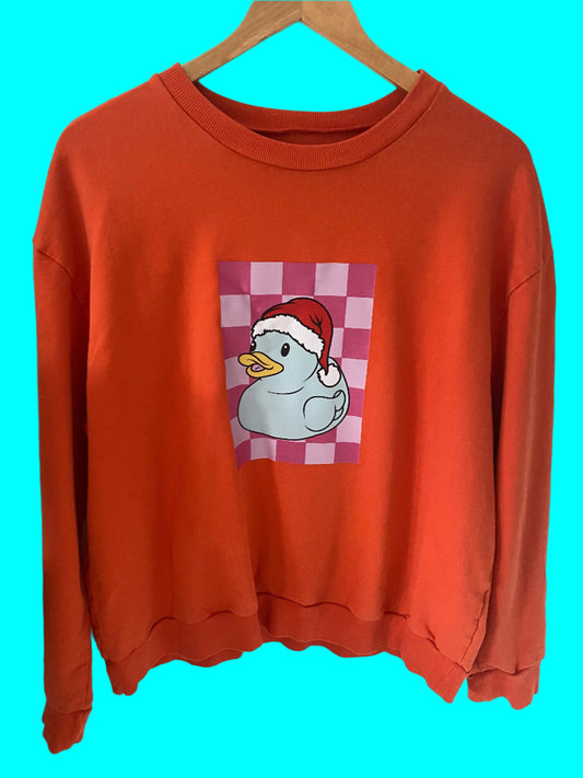 Christmas Rubber Duck Sweatshirt