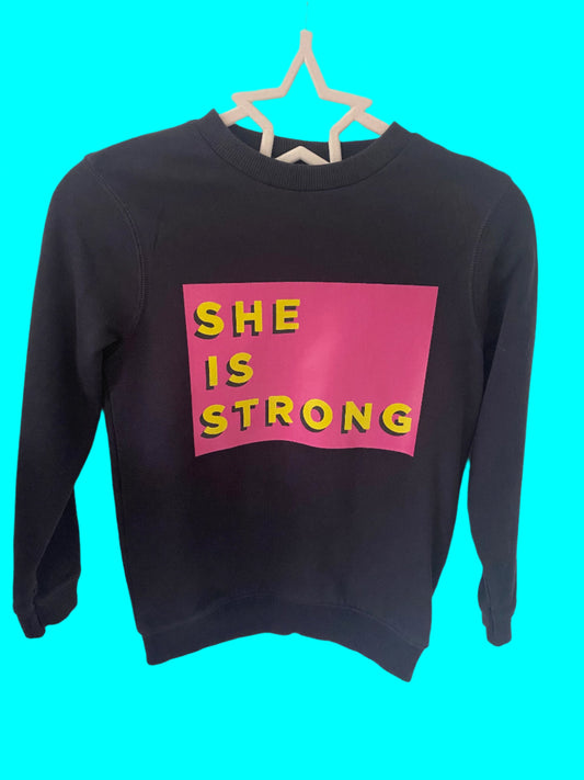 Childrens She Is Strong Sweatshirt