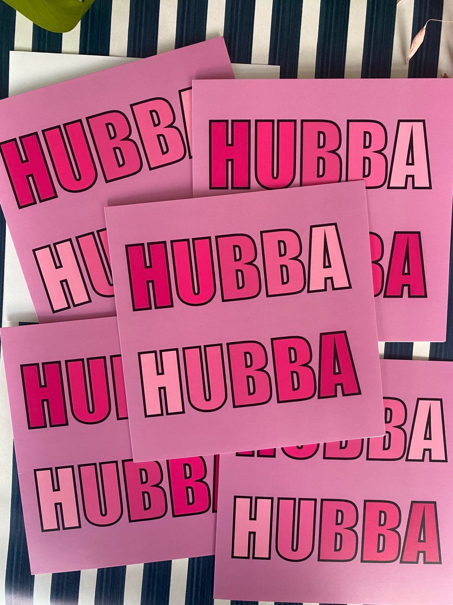 HUBBA HUBBA Greeting Card