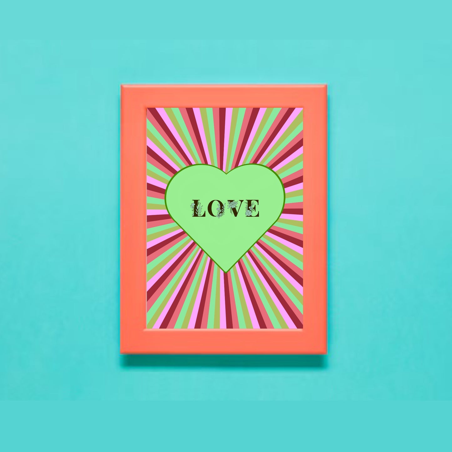 Love Digital Art Print