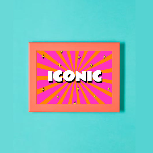 Iconic Digital Art Print