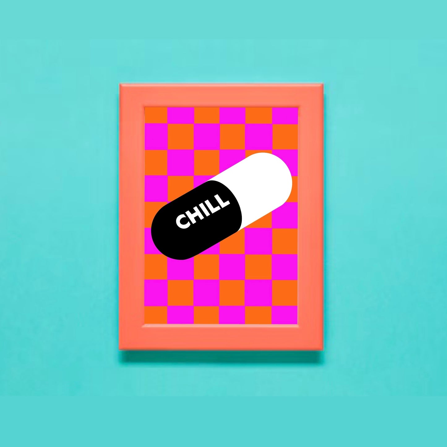 Chill Pill Digital Art Print