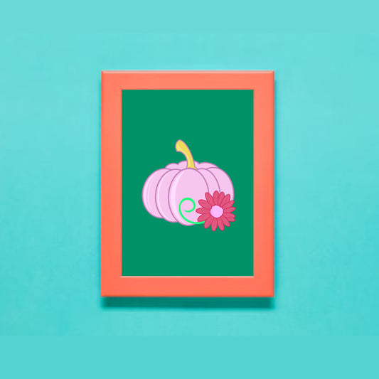 Cute Pumpkin Art Print