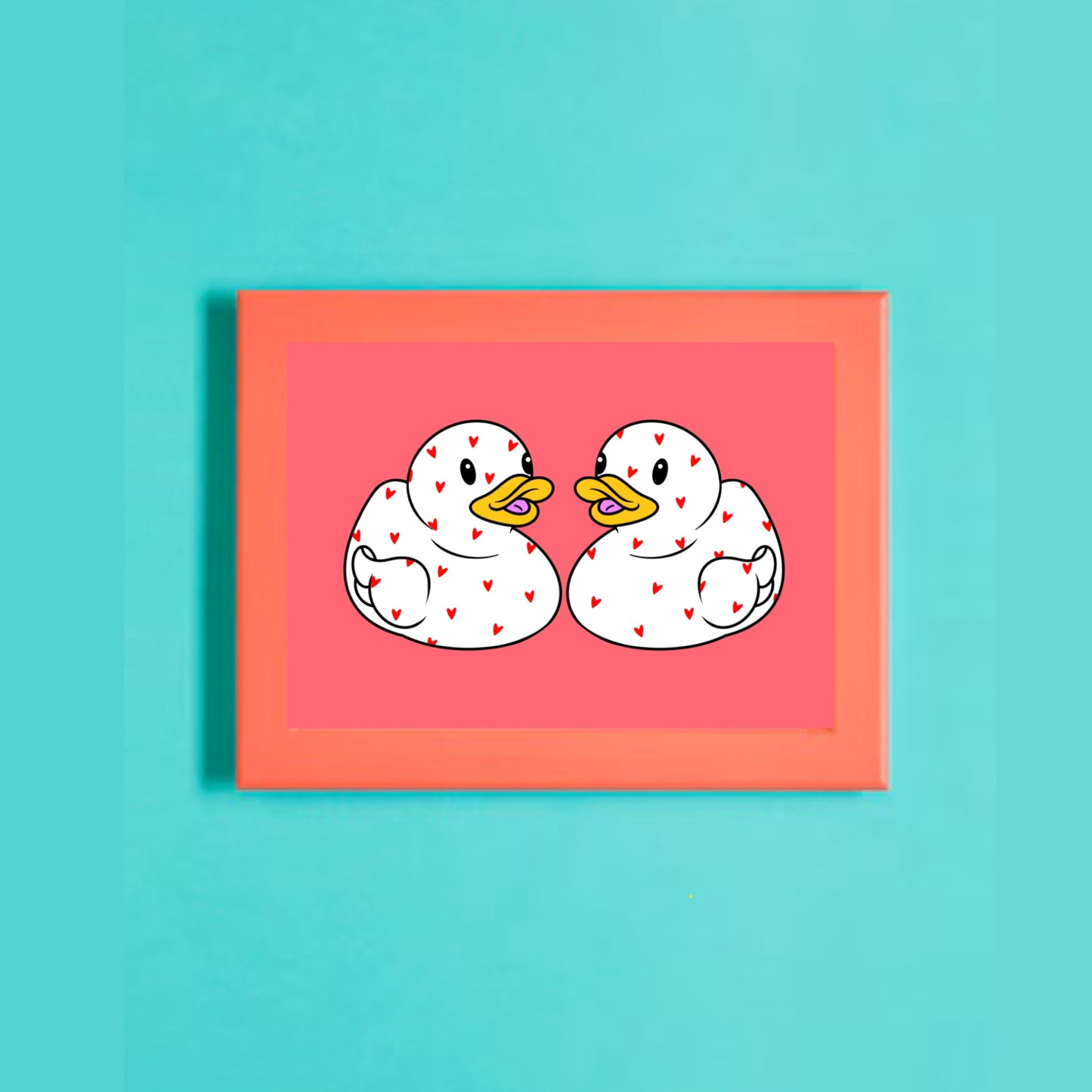 Duck Love Digital Print