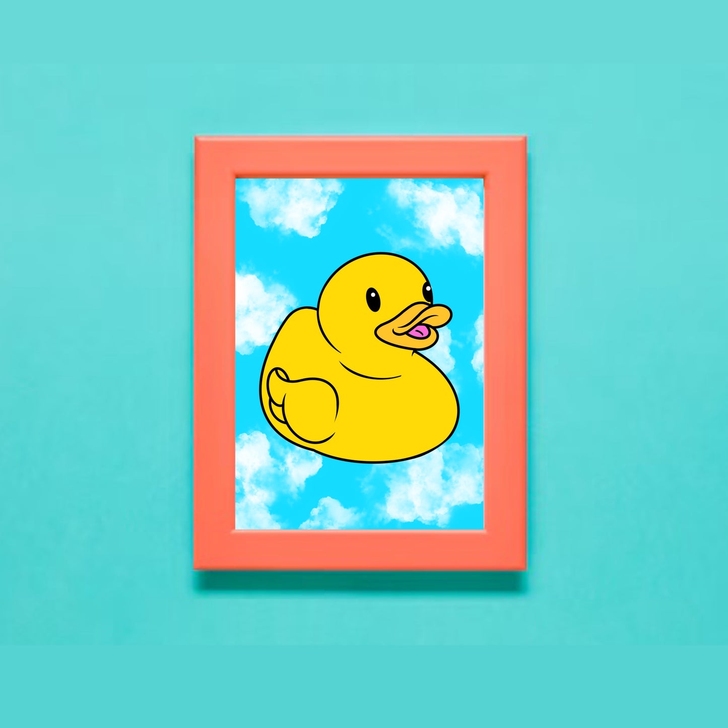 Duck Sunshine Digital Print