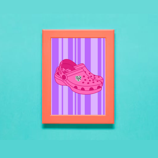 Crocs Digital Art Print