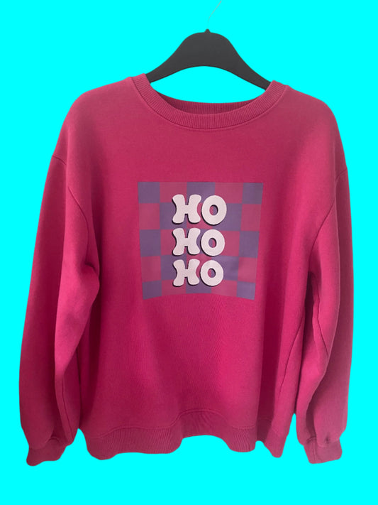 “HoHoHo” Pink Sweatshirt