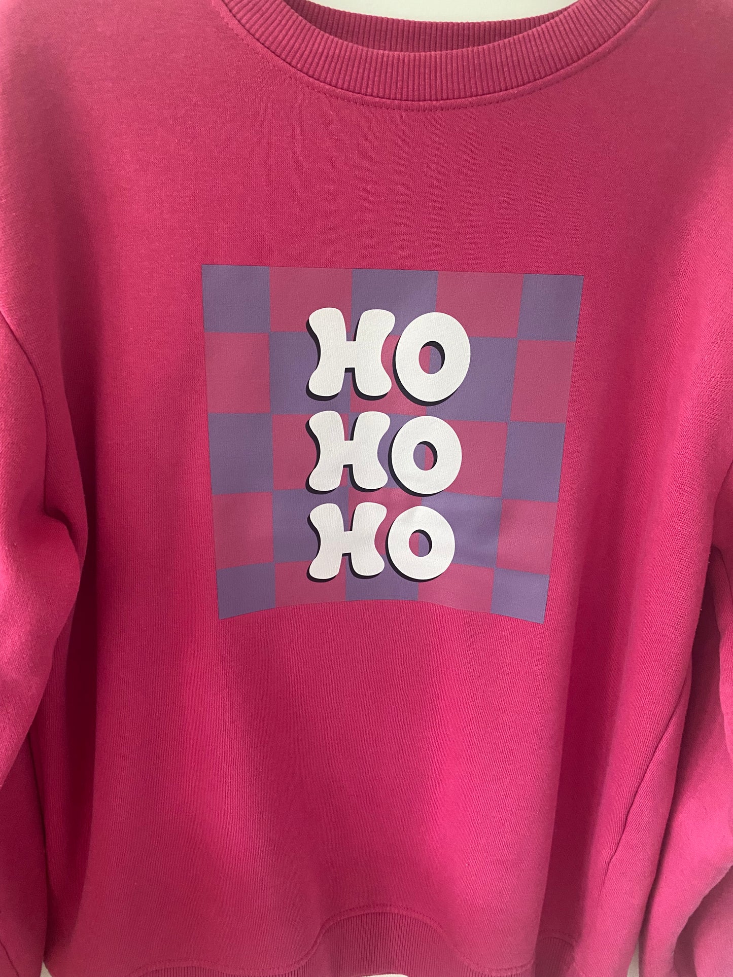 “HoHoHo” Pink Sweatshirt